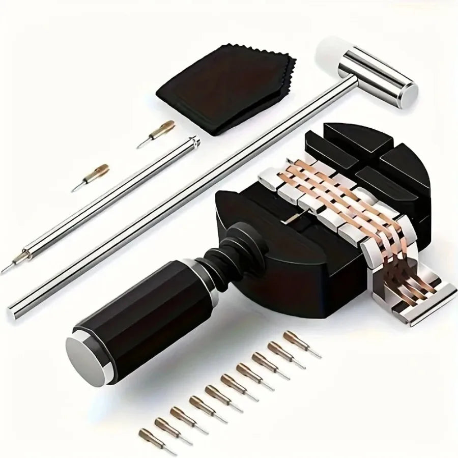 Watch Link Removal Tool Kit - Watch Band Pin Remover & Repair Tools for Strap Adjustment