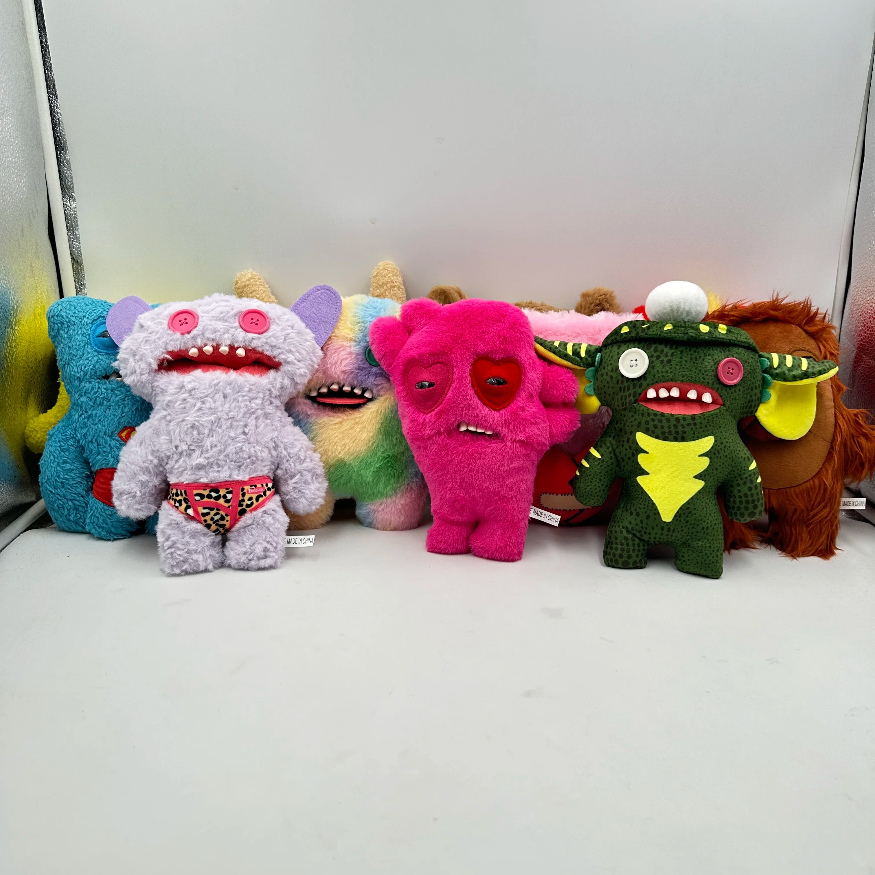 Budgie Monster Plush Toy – 8.7 in (22 cm) Quirky Ugly Collectible Soft Plush