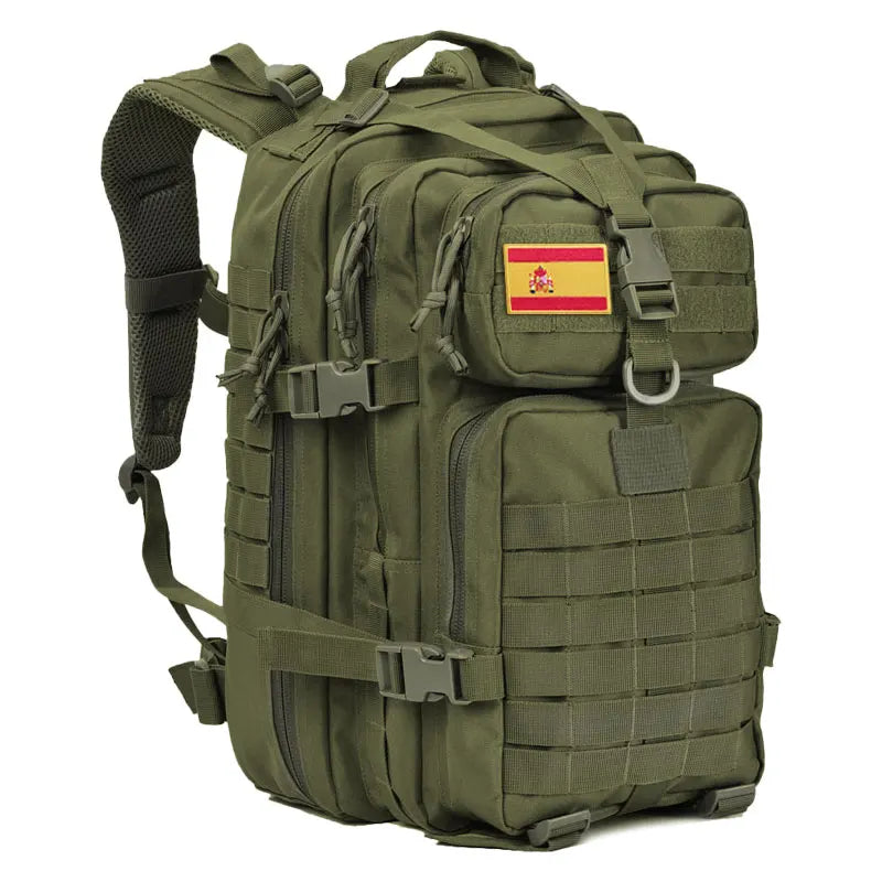 Tactical Backpack 25L/32L/45L Waterproof Large Capacity Travel Rucksack, Multi-Functional Outdoor Hiking & Camping Bag