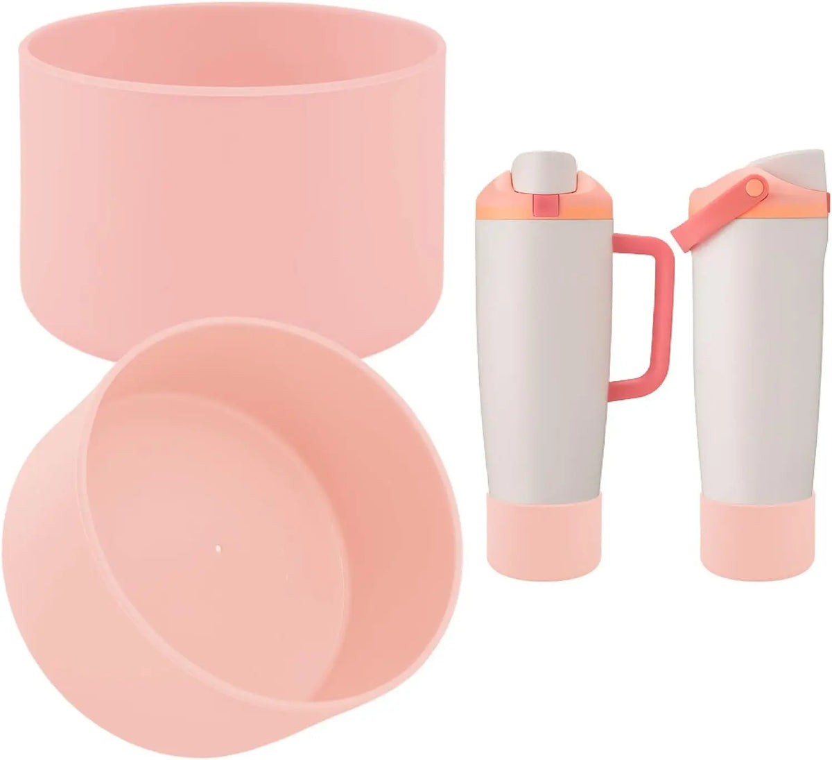 2-Pack Silicone Anti-Slip Boot for 30 oz (887 ml) & 40 oz (1.18 L) Insulated Bottles and Tumblers – Protective Bottom Cover