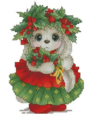 Counted Cross Stitch Kit – Christmas Needlework DIY Decoration