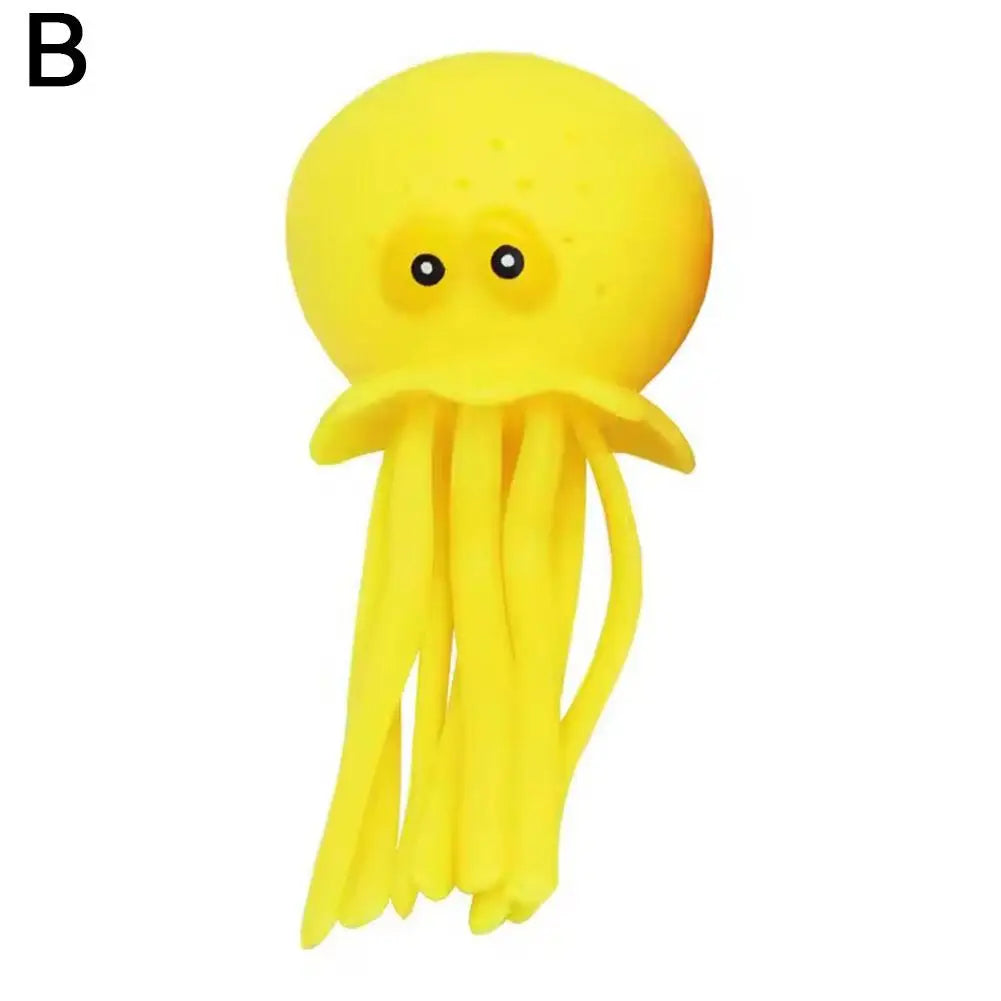 Octopus Bath Squirter Toy for Toddlers – Water Absorbing Sponge Bath Toy for Kids, Available in 1/2/3/5-Pack