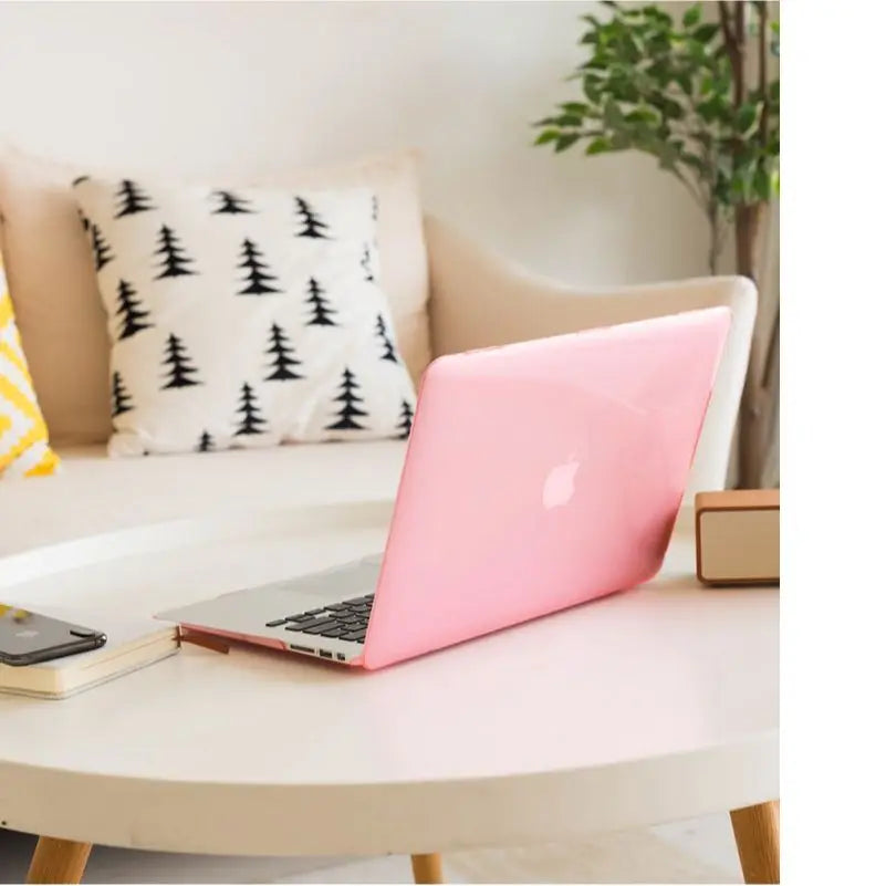 Glitter Hard Shell Laptop Case for MacBook Air & Pro 13/14/15/16 Inch (33–41 cm) Clear Sparkle Protective Sleeve