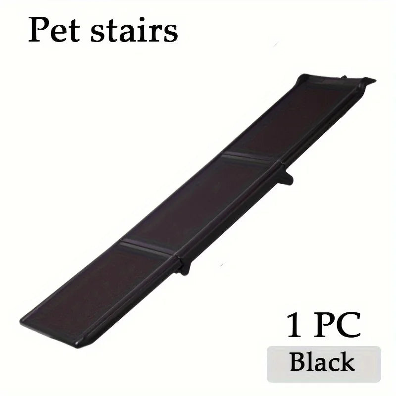 Foldable Pet Ramp for Cars, Trucks & SUVs – Fits Large Dogs, 150 lb Capacity, Side Rails, Easy to Store