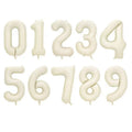 32-Inch (81 cm) Multicolor Foil Number Balloons 0-9 Helium-Compatible Birthday & Anniversary Party Decorations
