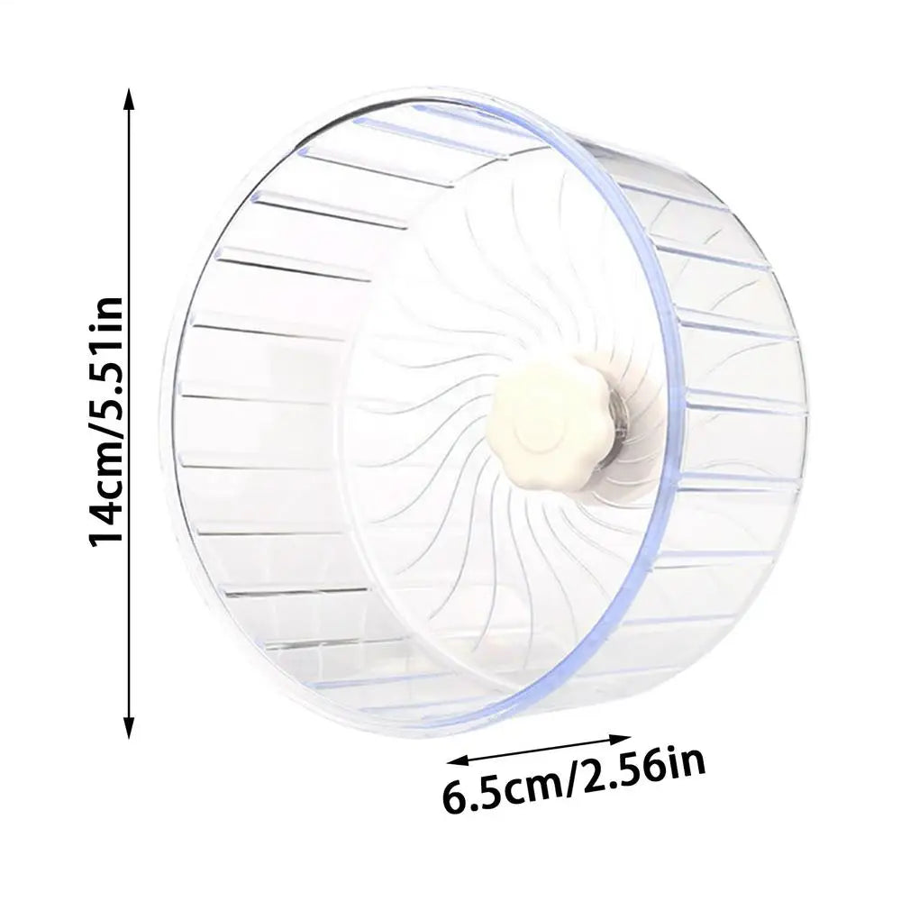 Quiet Double-Bearing Hamster Exercise Wheel 5.5 in (14 cm), Running Wheel for Hamsters Mice Gerbils