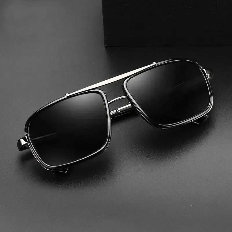 Women's Vintage Steampunk Cat-Eye Sunglasses UV400 Driving & Travel Shades - Alloy Frame, Polycarbonate Lenses