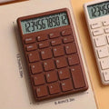 12-Digit Dual-Power Solar Calculator - Portable Electronic Calculator for Home, Office & School