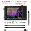 Portable Vector Network Antenna Analyzer 2.8-Inch TFT 10 kHz-1.5 GHz SWR Spectrum Analyzer USB-C TDR