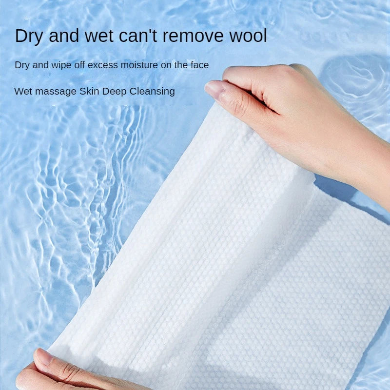 Disposable Non-Woven Hand Towels – Quick-Absorb Cotton Blend for Bathroom & Travel