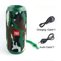Portable 10W Bluetooth 5.0 Speaker — IPX5 Waterproof, 1200mAh, 10-Hour Playtime, TF/USB/FM, Handsfree Call