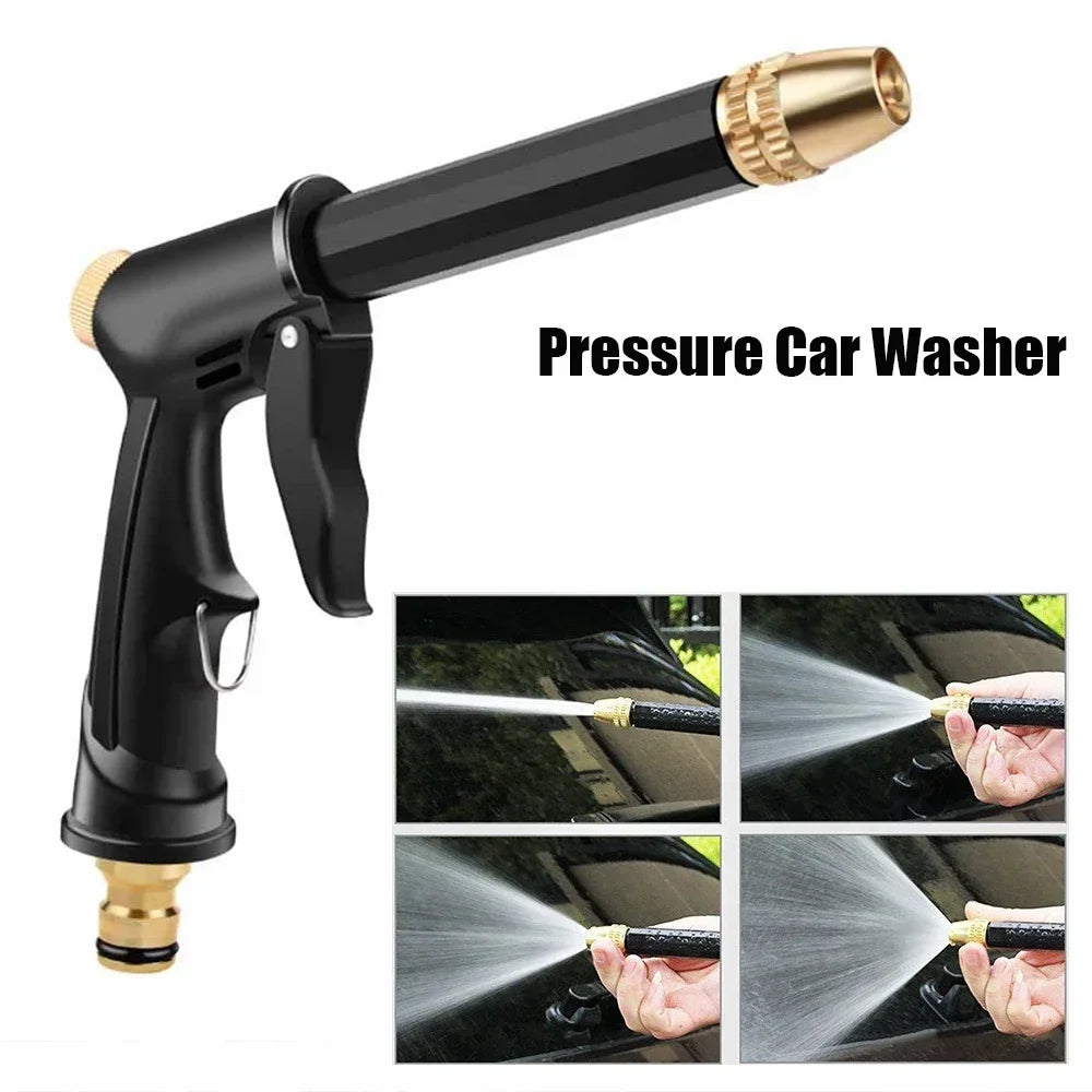 Portable High-Pressure Foam Water Gun Pressure Washer Hose Nozzle for Car Wash & Garden Watering