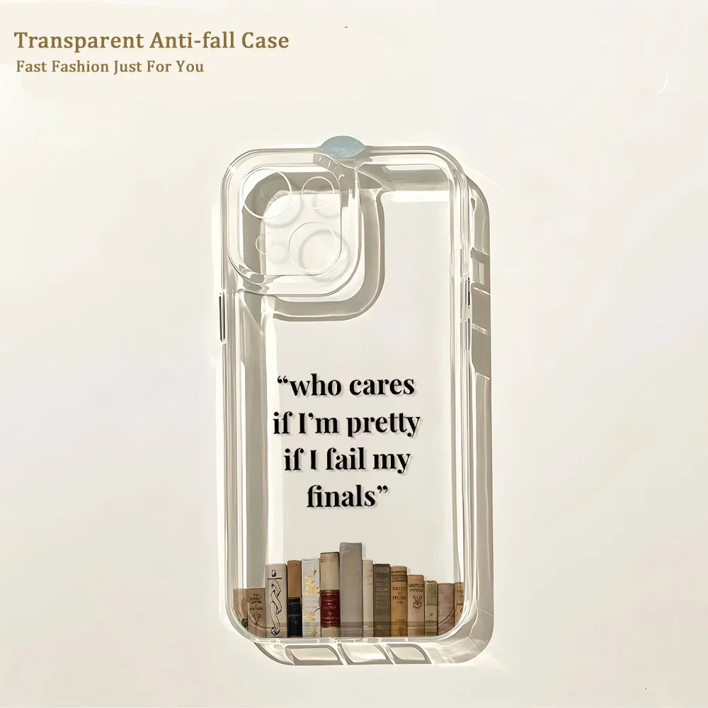 Transparent Soft TPU Phone Case – Clear Shockproof Anti-Scratch Back Cover for iPhone (Fits Most Models)