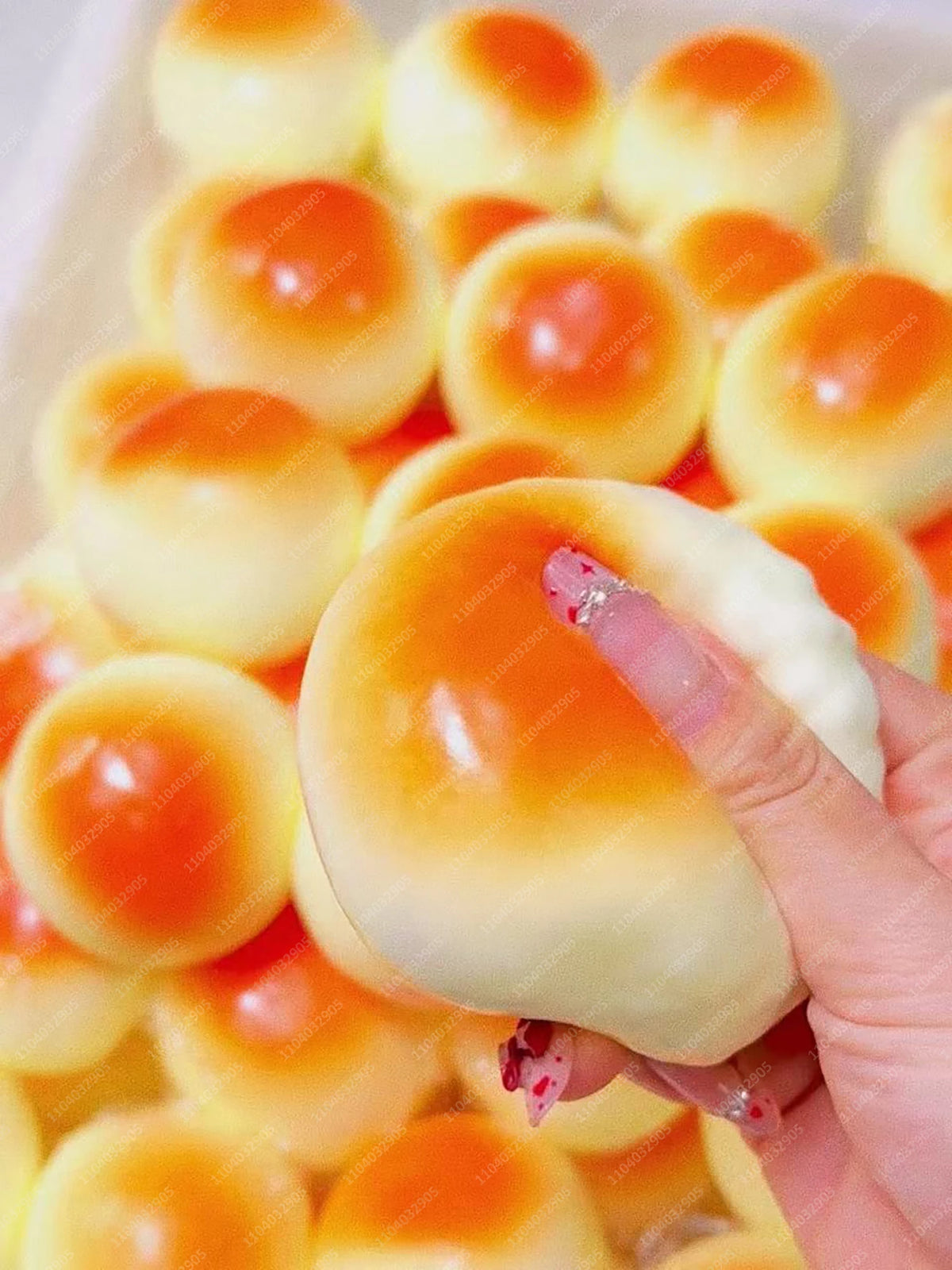 Crunchy Whipped Cream Squishy Stress Ball Moldable ASMR Fidget Toy for Adults