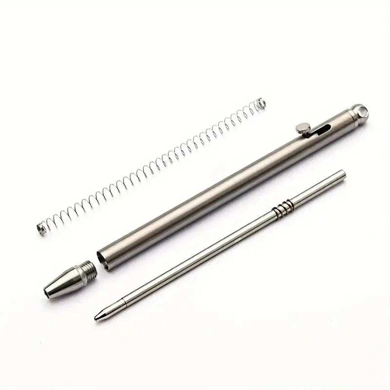 Mini Titanium EDC Pocket Pen Portable Compact Signature Pen for Everyday Carry