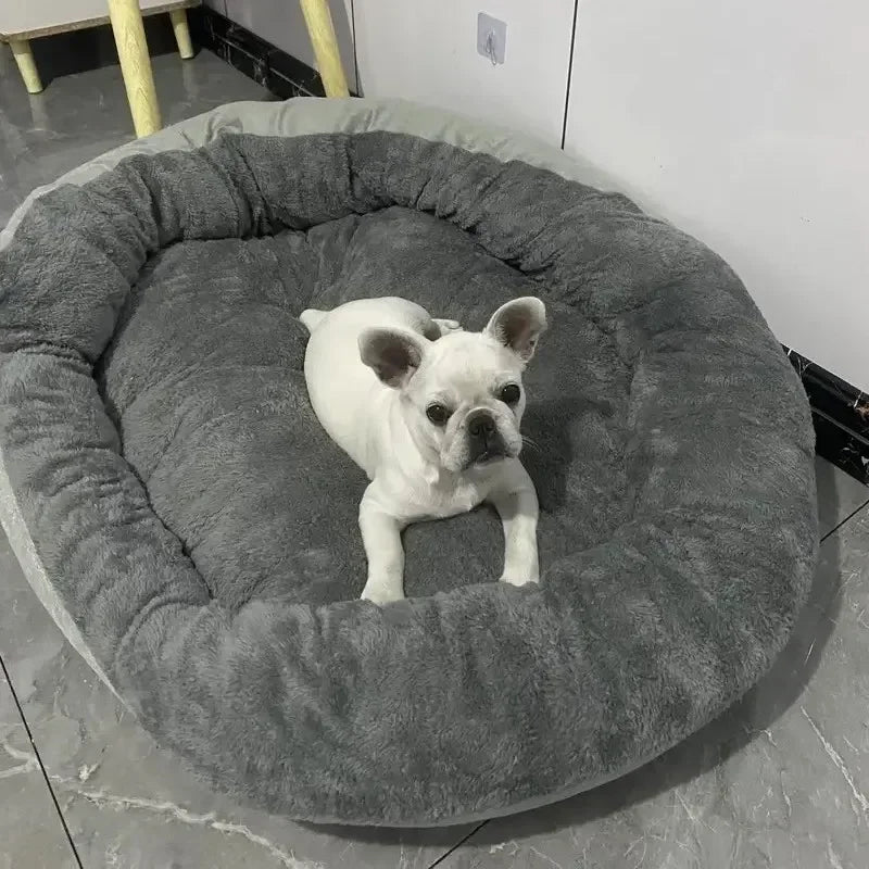 Very Soft Warm Cotton Dog Bed Sofa for Medium and Large Dogs, Cozy Pet House, Machine Washable