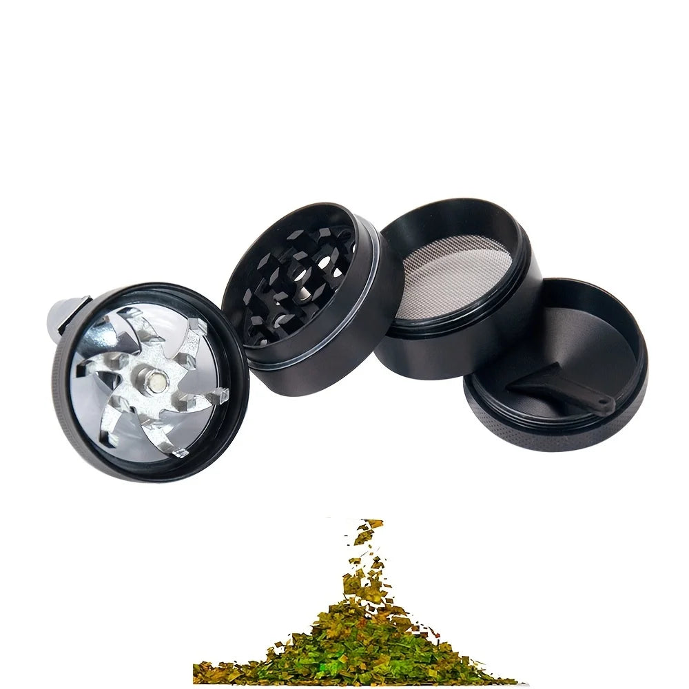 Manual Stainless Steel Nut & Hard Spice Grinder - Handheld Nutmeg, Ginger, Rock Salt & Peppercorn Crusher