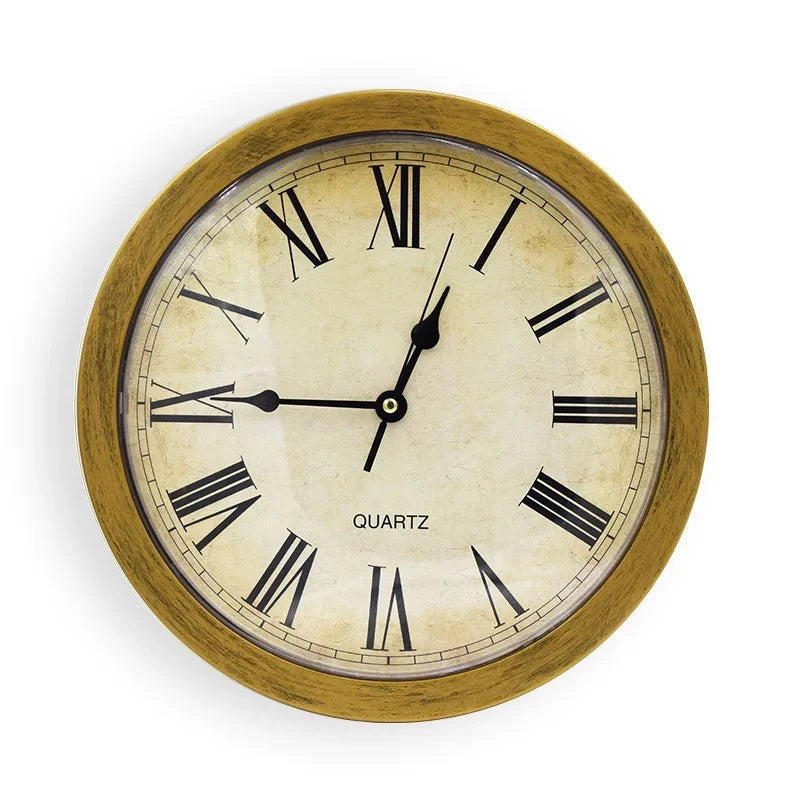 Hidden Stash Wall Clock Safe — Silent Decorative Clock with Concealed Compartment for Cash, Jewelry & Keys