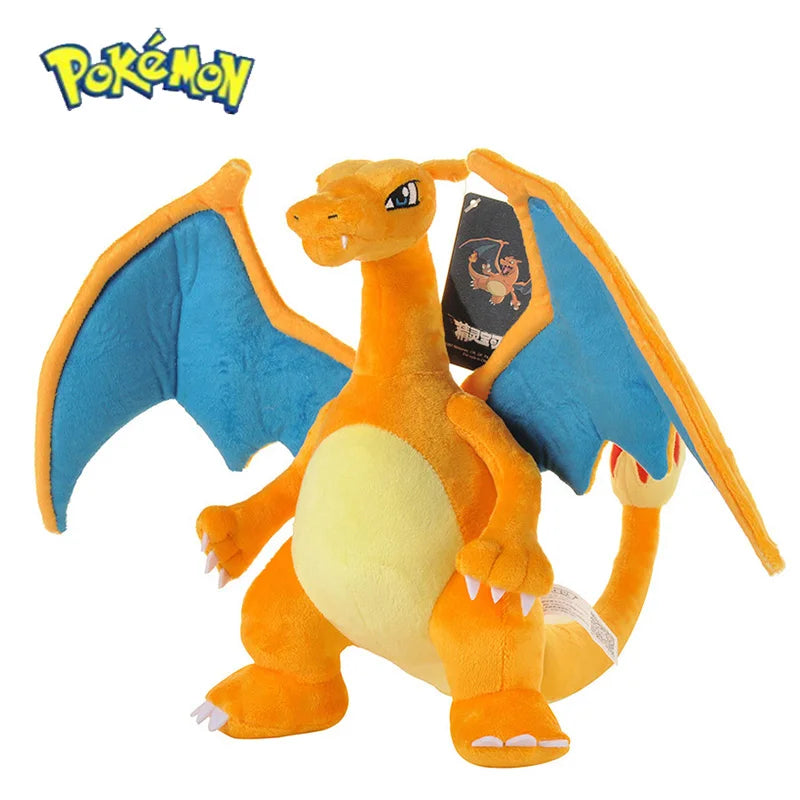 Mega Charizard X & Y Plush Toy - Kawaii Shiny Gigantamax Charizard Rayquaza Soft Anime Stuffed Figure