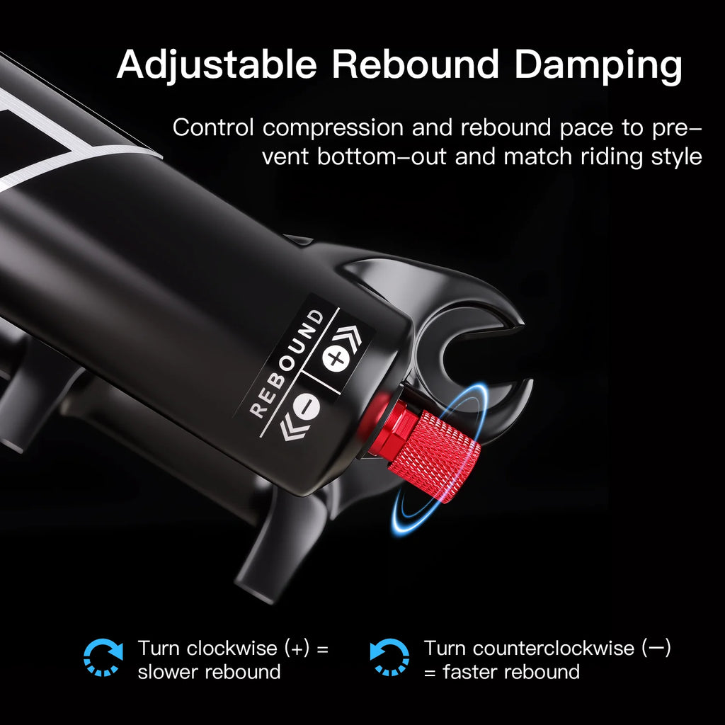 MTB Air Suspension Fork 27.5/29 Inch — 120/140 mm Travel, 34 mm Magnesium Alloy Straight Steerer