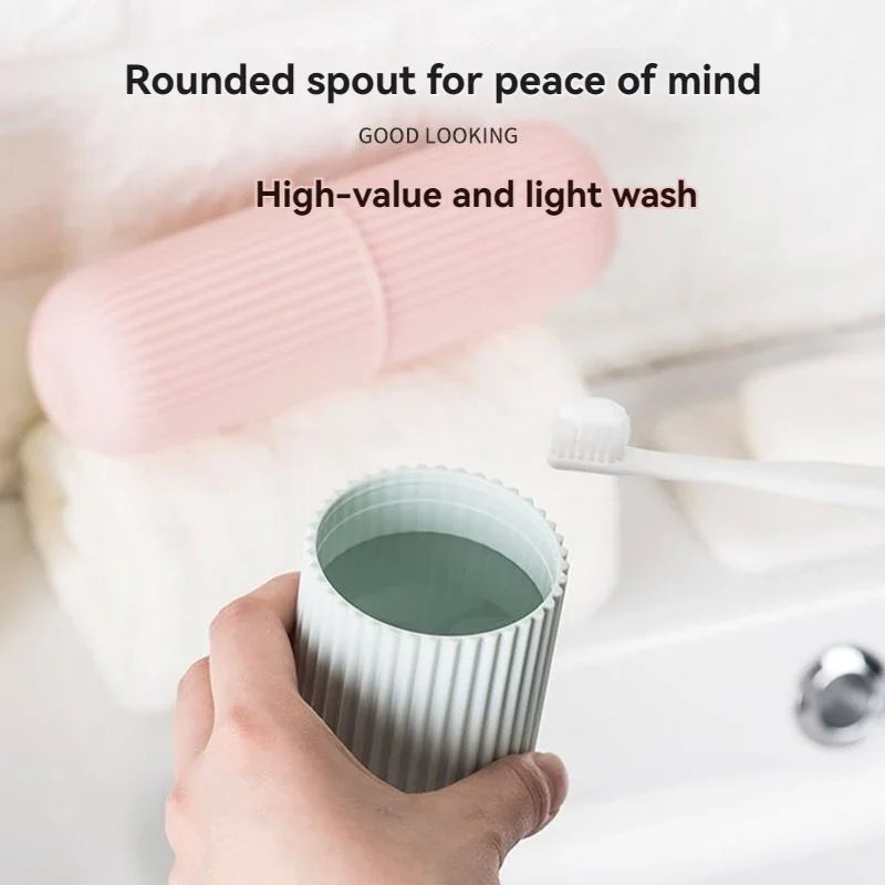 Travel Toothbrush & Toothpaste Case Portable Holder Storage Box 19.6 x 6 cm (7.7 x 2.4 in)