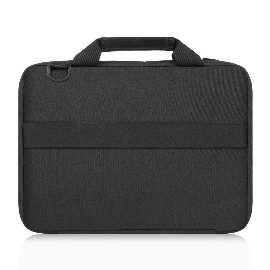 Laptop Briefcase Crossbody Bag for 13–14 in (35.5×26.5×3 cm) & 14–16 in (40×29.5×3 cm) Laptops — Slim Water-Resistant Sleeve with Shoulder Strap