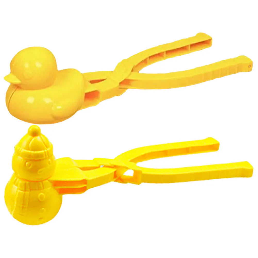 Duck Onigiri Mold & Snowball Maker with Handle - Cute Animal Rice Ball Shaper for Bento, Kids & Adults