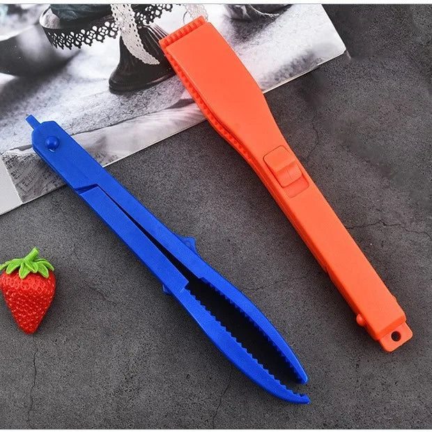 ABS Fishing Gripper Pliers with Locking Clip - Non-Slip Fish Clamp Grabber