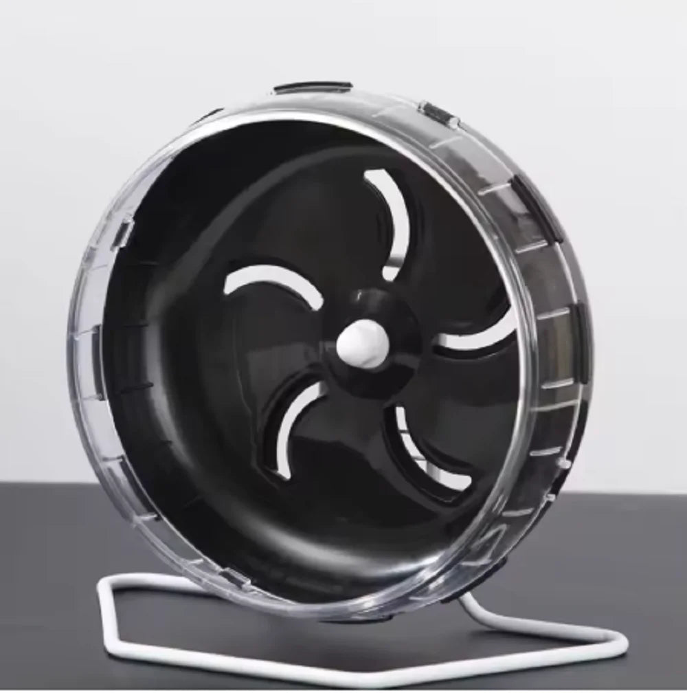 Silent Hamster Running Wheel – 5.5"/14 cm & 6.9"/17.5 cm Quiet Exercise Wheel for Hamsters, Gerbils & Mice