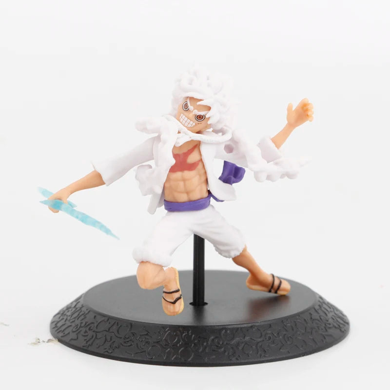 4-Pack One Piece Nika Luffy PVC Figures 6.5–10 cm (2.6–3.9 in) Anime Collectible