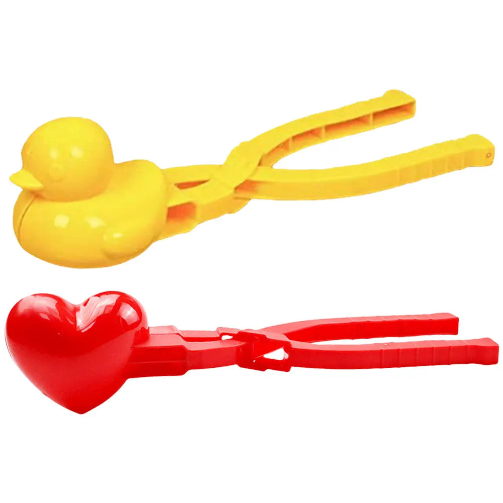 Duck Onigiri Mold & Snowball Maker with Handle - Cute Animal Rice Ball Shaper for Bento, Kids & Adults