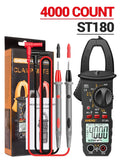 Digital AC Clamp Meter 4000 Counts Multimeter – AC/DC Voltage & Current Tester with NCV, Capacitance, Frequency, Ohms