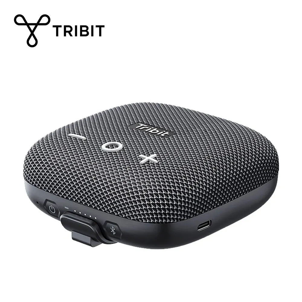 Portable Bluetooth Mini Speaker 90dB Loud Deep Bass IP67 Waterproof Built-in Strap 12-Hour Playtime Powerbank