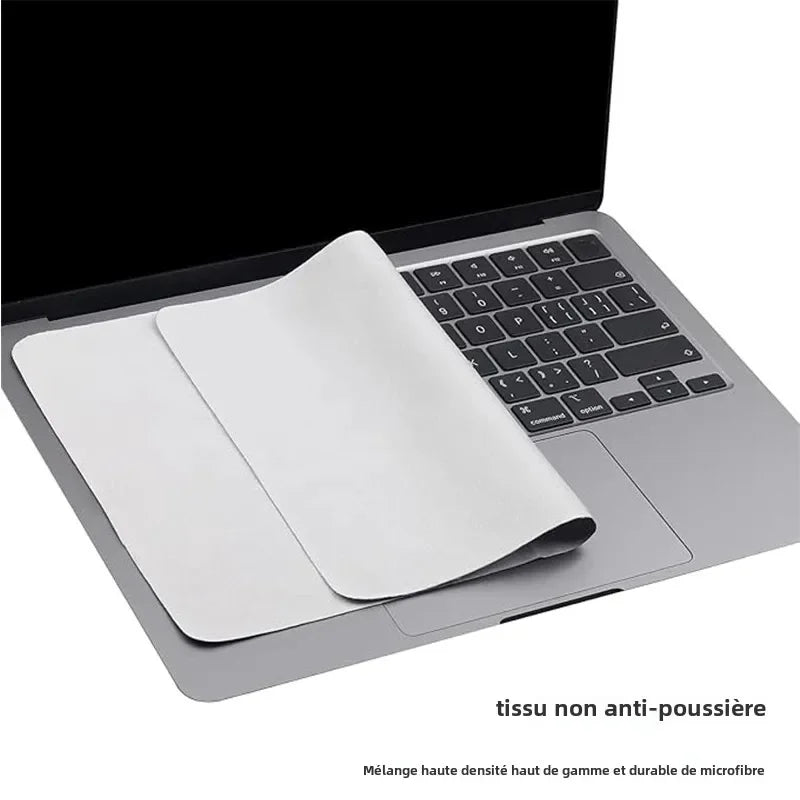 13/15/16-Inch (33/38/41 cm) Laptop Microfiber Screen Cleaning Cloth & Dustproof Keyboard Palm Rest Cover
