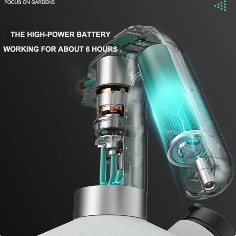 2L Electric Plant Sprayer – Portable USB Rechargeable Automatic Fogger & Sanitizing Watering Sprayer for Indoor/Outdoor Plants