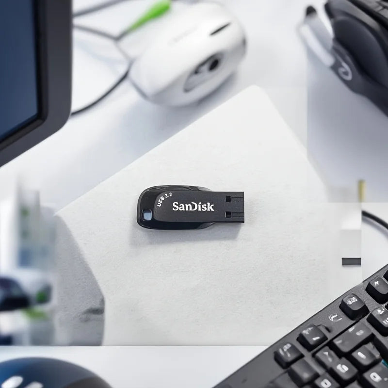 Ultra Shift USB 3.2 Flash Drive - 32GB / 64GB / 128GB Encrypted Portable USB Thumb Drive for PC