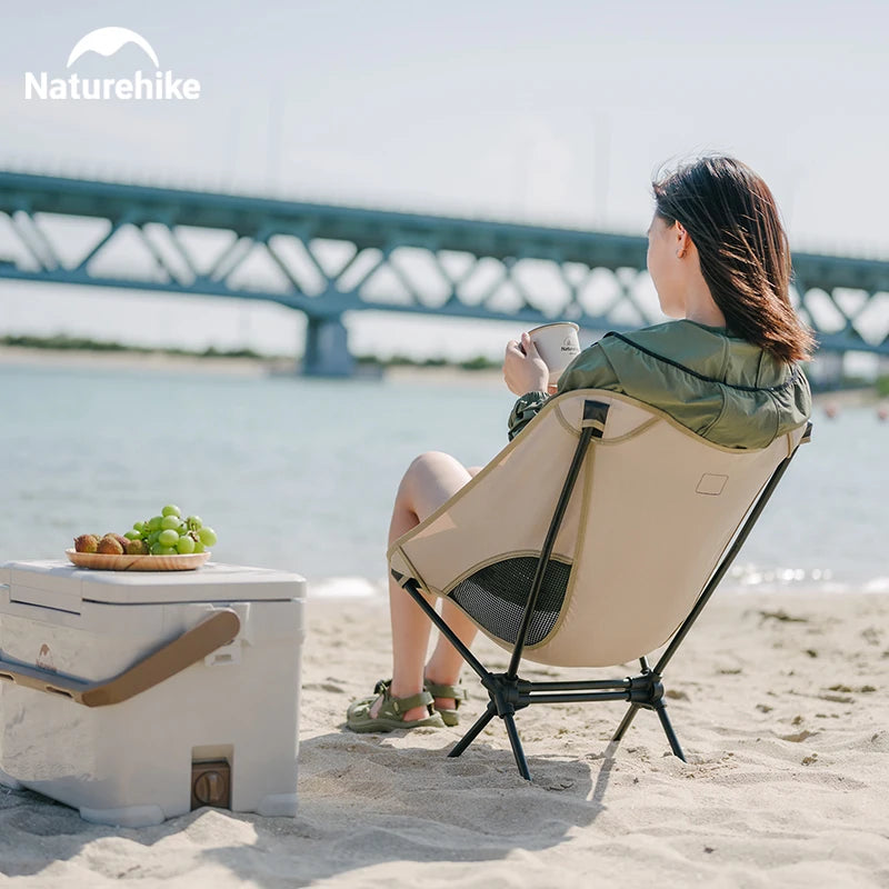 Ultralight Widen Folding Camping Chair - Portable Foldable Picnic, Beach & Fishing Chair