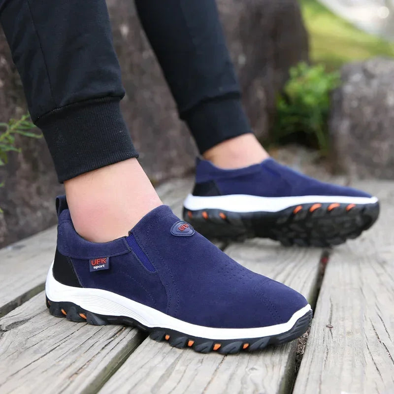 Men's Waterproof Hiking Shoes – Breathable Anti-Slip Outdoor Trail Sneakers, Sizes EU 38–50
