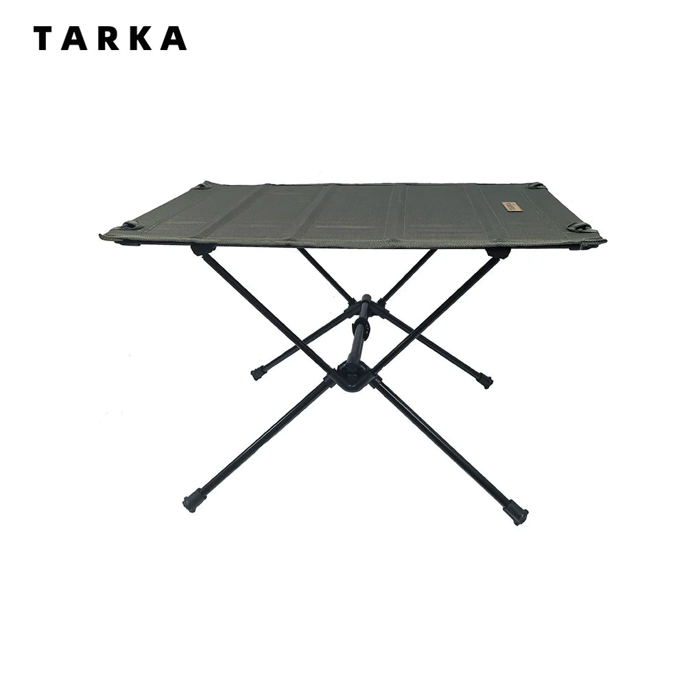 Portable Folding Camping Table Lightweight Oxford Fabric & Aluminum Picnic Desk for Outdoor Fishing Hiking