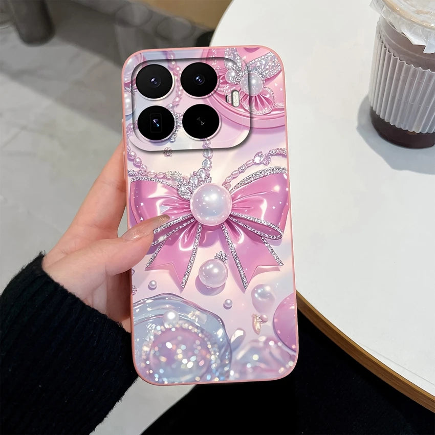 Liquid Silicone Phone Case for Xiaomi 17T / 17T Pro — Vibrant Fruit Print Soft Shell, Anti-Fingerprint Shockproof Bumper