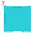 Double-Sided Build Plate Heatbed 350 x 325 mm (13.78 x 12.80 in) – High-Adhesion 3D Printer Surface