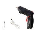 3.6V Rechargeable Cordless Electric Screwdriver Set – 1800mAh USB Mini Power Drill with LED Light for Home DIY