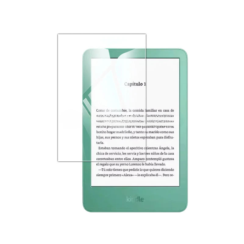 6-Inch (15.2 cm) HD Tempered Glass Screen Protector Full Cover 9H Scratch Resistant for eReader Tablets