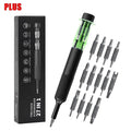 27-in-1 Magnetic Precision Pen Screwdriver Set, Multi-Bit Repair Kit for Electronics, Watches, Eyeglasses & Laptops