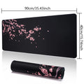 Extended Large Mouse Pad for Desk & Gaming — Stitched Edges, Non-Slip Rubber Base | Sizes 60×30–90×40 cm (23.7×11.8–35.4×15.8 in)