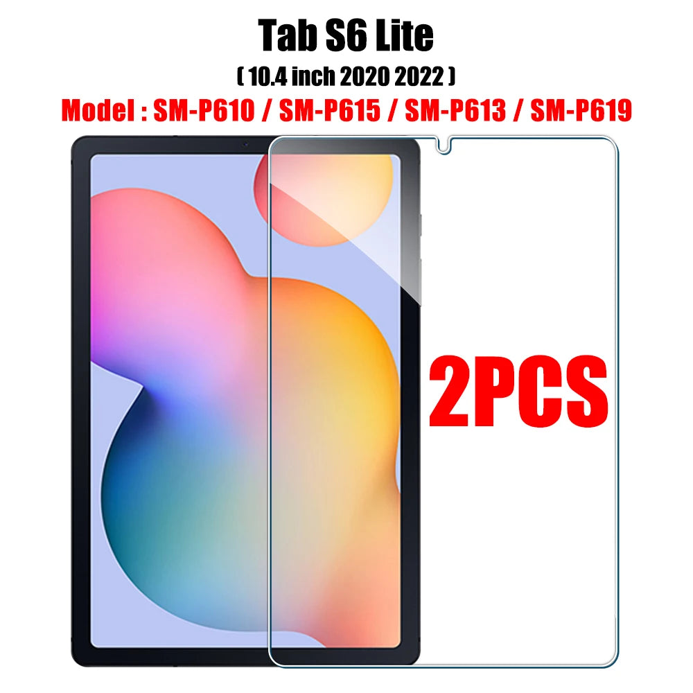 2-Pack Tempered Glass Screen Protector for Galaxy Tab Tablets – 10.8 inch (27.4 cm), Anti-Scratch Bubble-Free Film