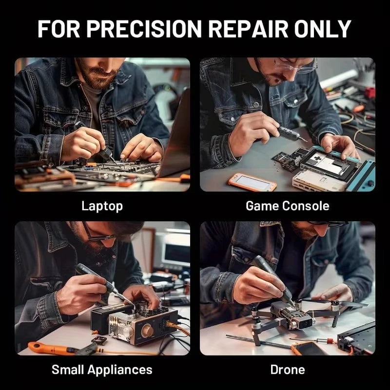 180-in-1 Magnetic Precision Electric Screwdriver Kit – Repair Tool Set for Phones, Laptops & DIY