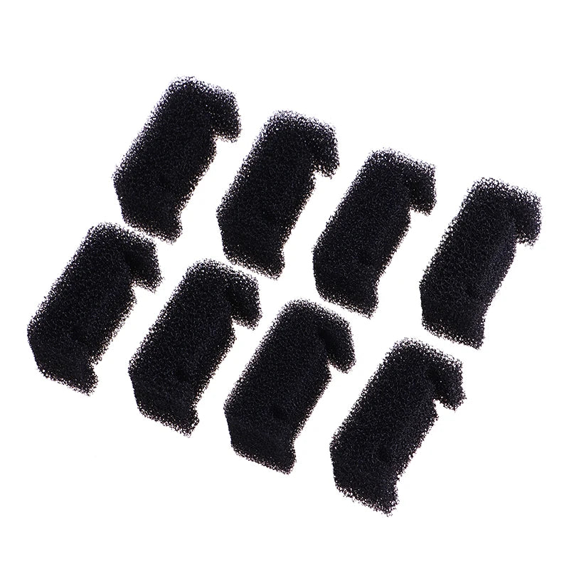 8-Pack Black Foam Sponge Filters for Pet Water Fountain – Replacement Filters for Cat & Dog Drinking Fountains
