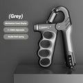 Adjustable 5-100kg Electronic Counting Hand Grip Strengthener for Wrist & Hand Rehab