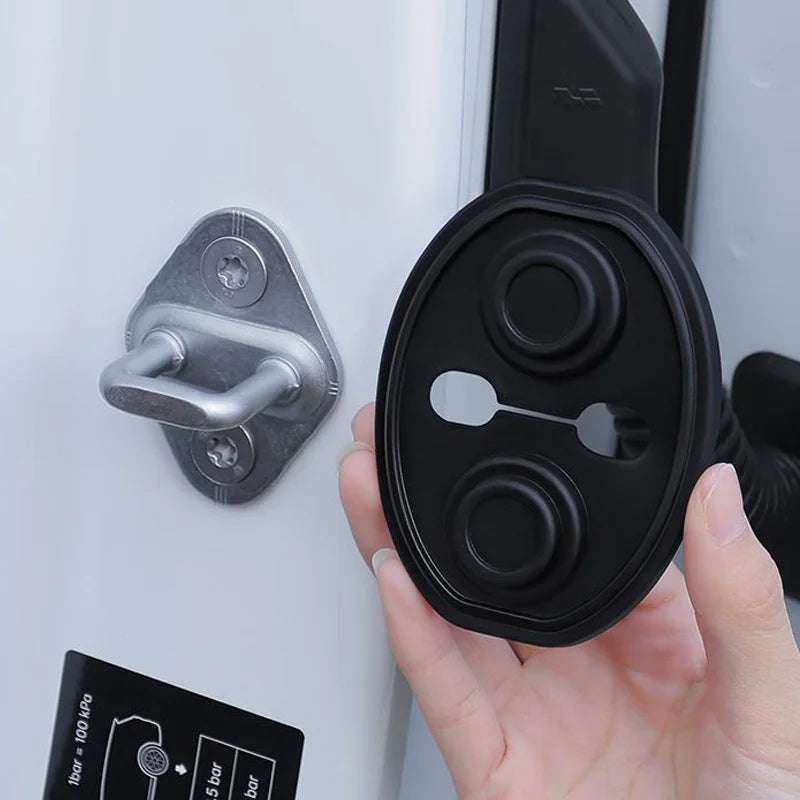 Car Door Silicone Shockproof Pads - 2/4 Pack Door Closing Mute Shock Absorber Cushions